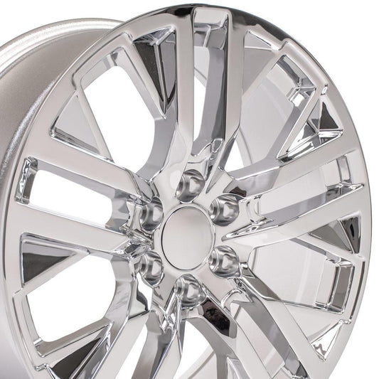 22" Replica CV38 fits GMC Sierra 22x9 Chrome