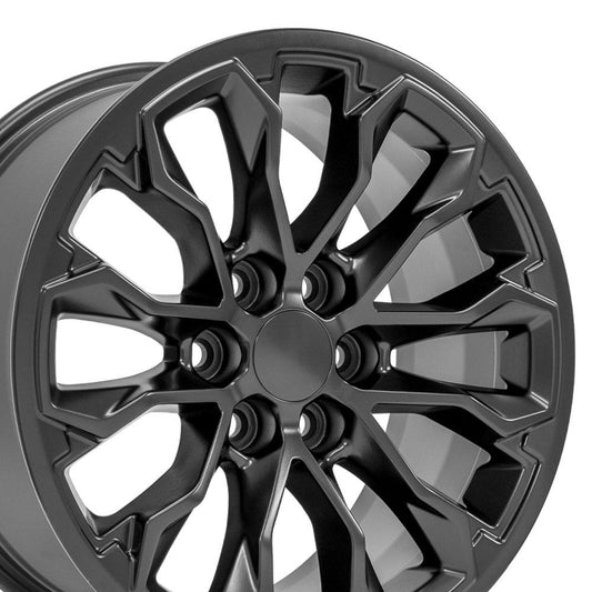 17" Replica CV54 fits Chevrolet Colorado ZR2 17x8 Satin Black