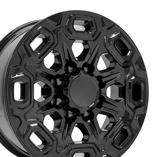 20" Replica CV64A fits Chevrolet Silverado 2500/3500 20x8.5 Black