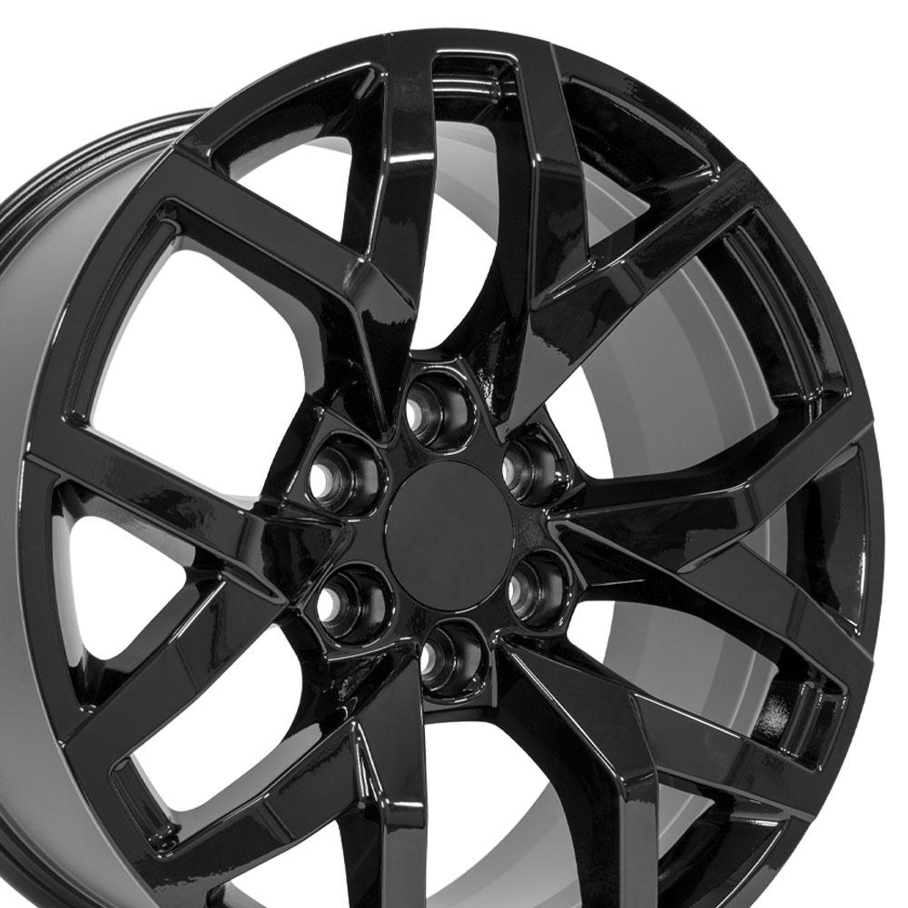 22" Replica CV66 fits Chevrolet Suburban;Ranger 1500 22x9 Gloss Black