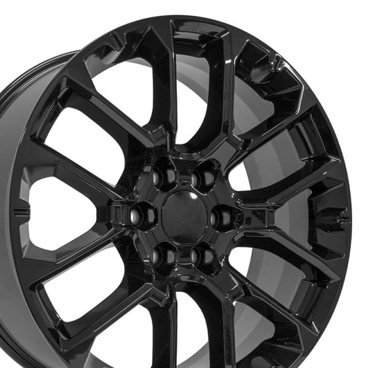 22" Replica CV67 fits Chevrolet Suburban;Ranger 1500 22x9 Gloss Black