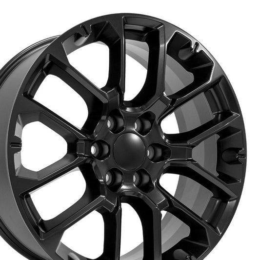 22" Replica CV67 fits Chevrolet Suburban;Ranger 1500 22x9 Satin Black