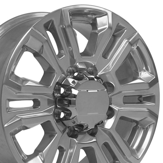 20" Replica CV70A fits GMC Sierra 2500 3500 HD Denali 20x8.5 Polished