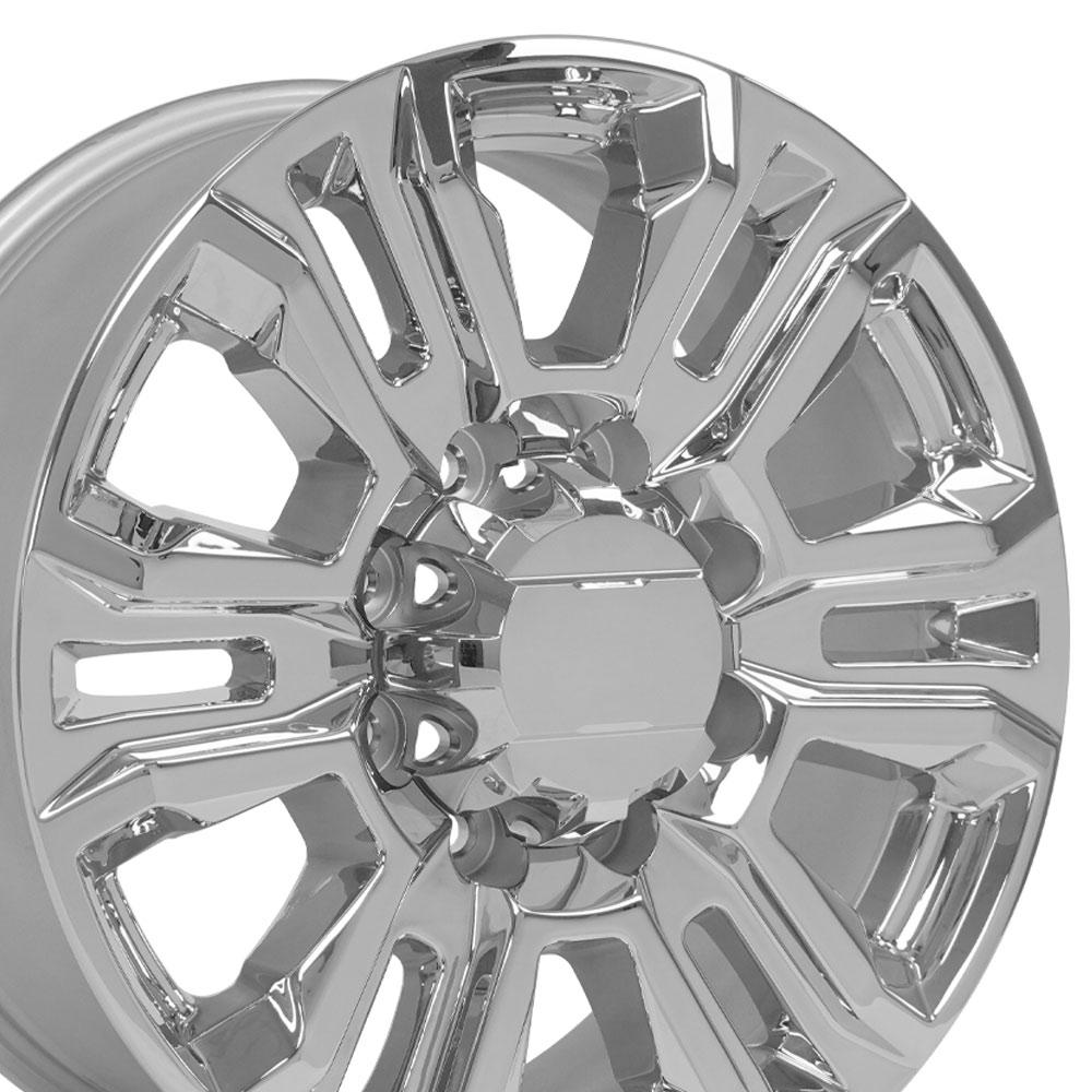 20" Replica CV70B fits GMC Sierra 2500 3500 HD Denali 20x8.5 Chrome