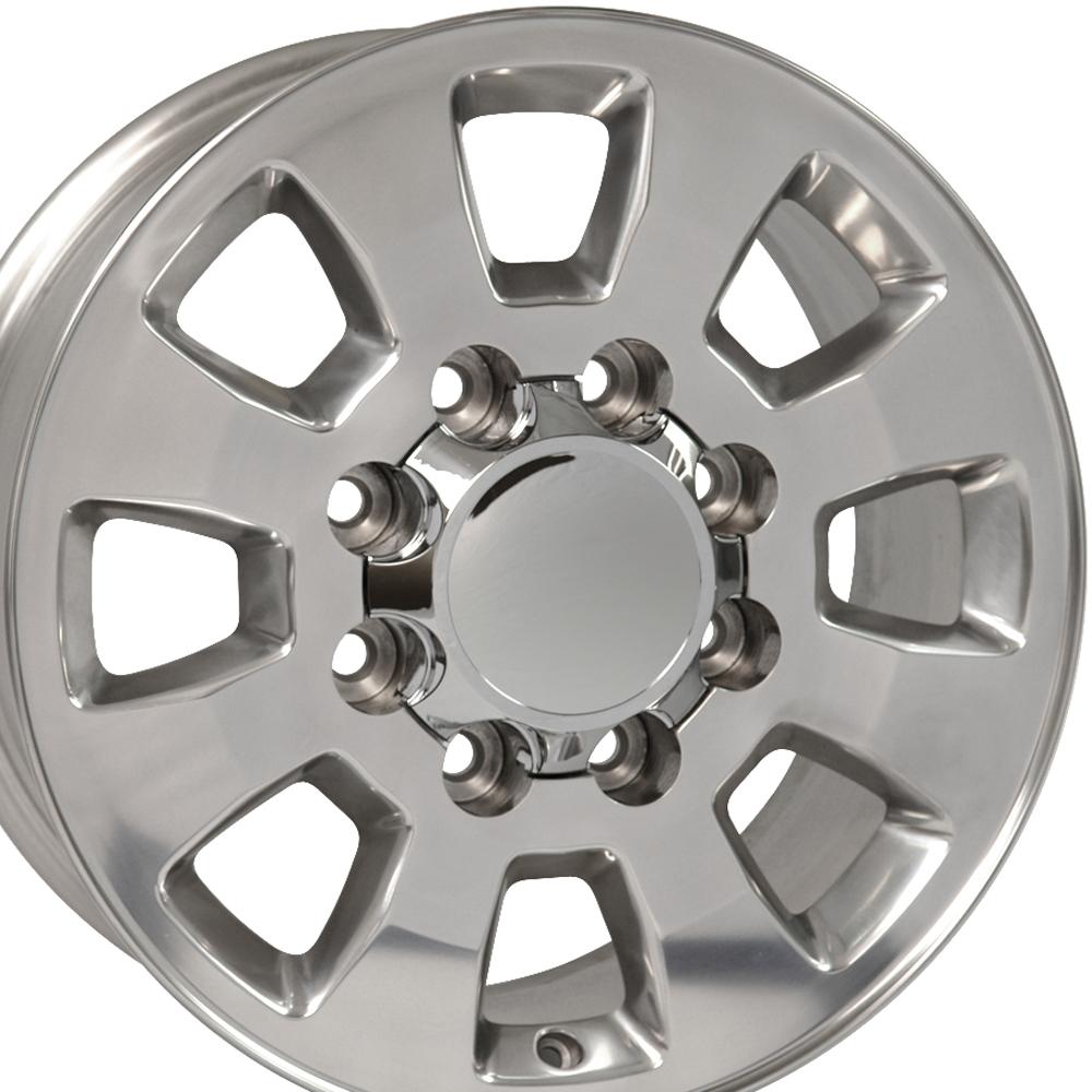 18" Replica CV75B fits GMC Sierra 18x8 Polished