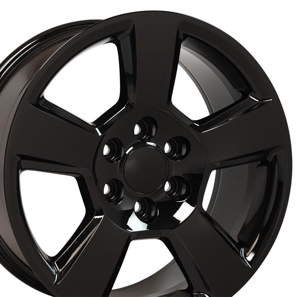 20" Replica CV76 fits Chevrolet Tahoe 20x9 Black