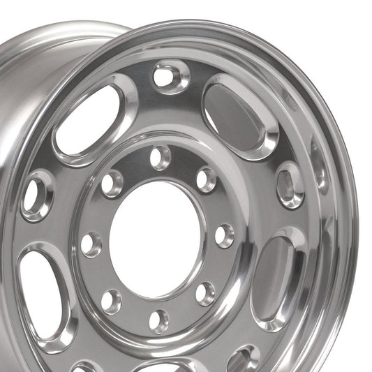 16" Replica CV82 fits Chevrolet 8 Lug Suburban;Ranger 16x6.5 Polished