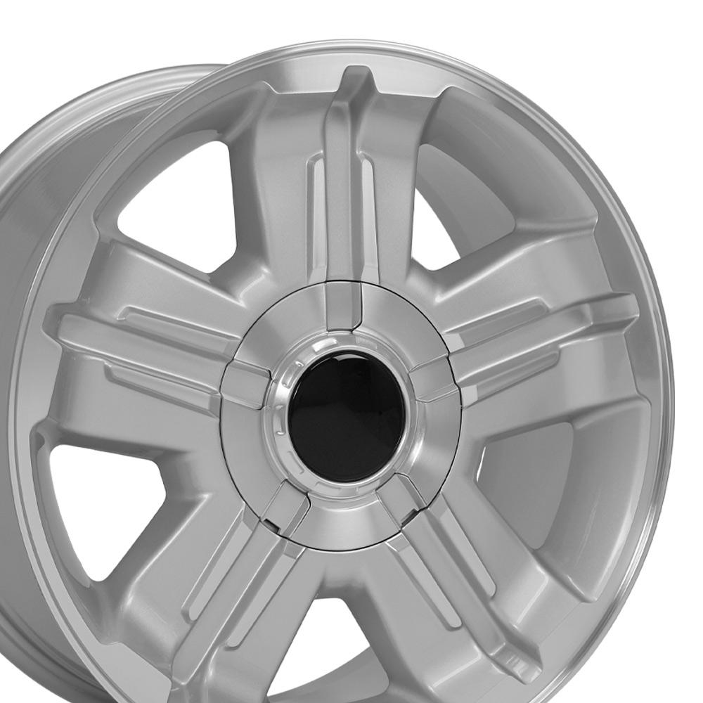 18" Replica CV88 fits Chevrolet 18x8 Silver