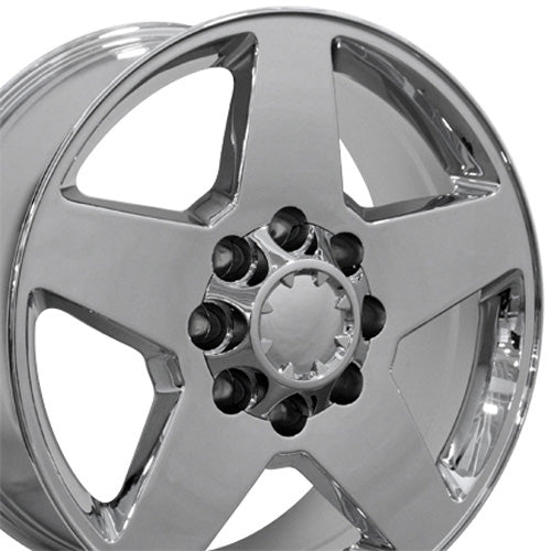 20" Replica CV91A 8 Lug fits Chevrolet 20x8.5 Chrome