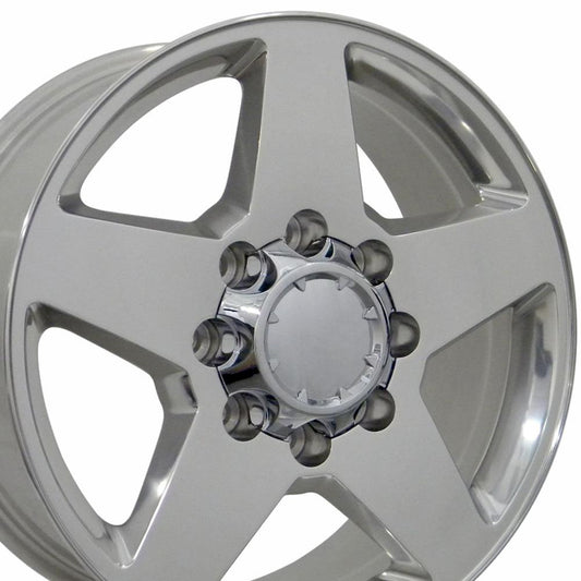 20" Replica CV91A 8 Lug fits Chevrolet 20x8.5 Polished