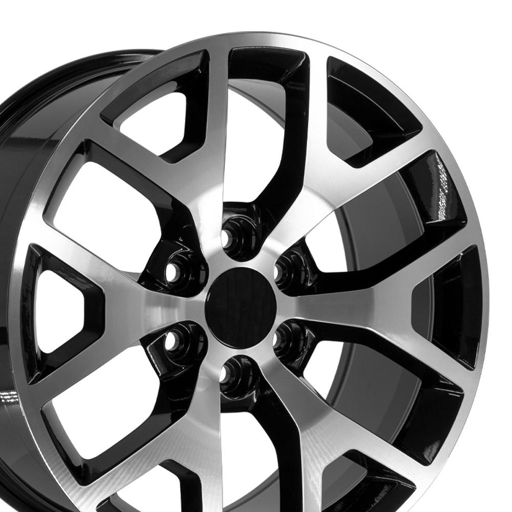 20" Replica CV92 fits GMC Sierra 20x9 Machined