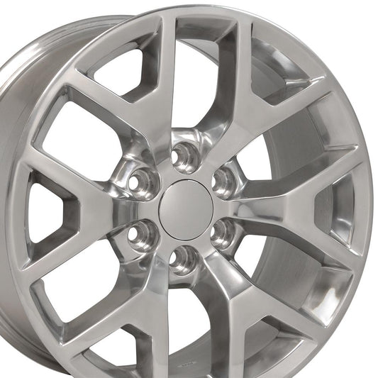 20" Replica CV92 fits GMC Sierra 20x9 Polished