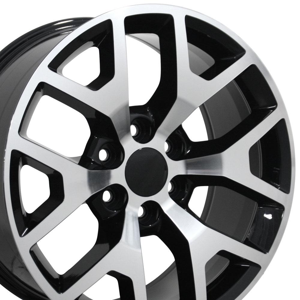 22" Replica CV92 fits GMC Sierra 22x9 Machined