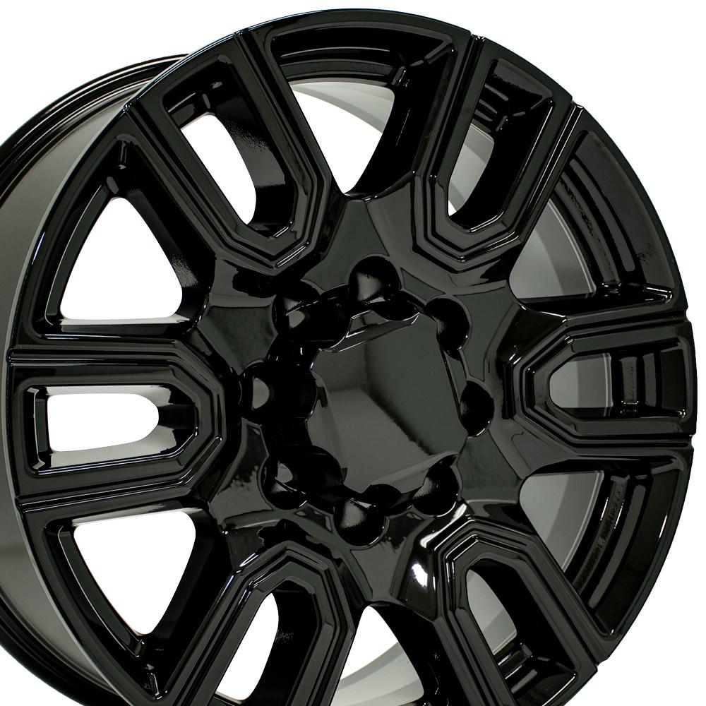 20" Replica CV96A fits GMC Sierra 2500/3500 20x8.5 Gloss Black