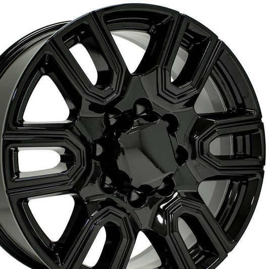 20" Replica CV96B fits GMC Sierra 2500/3500 20x8.5 Gloss Black