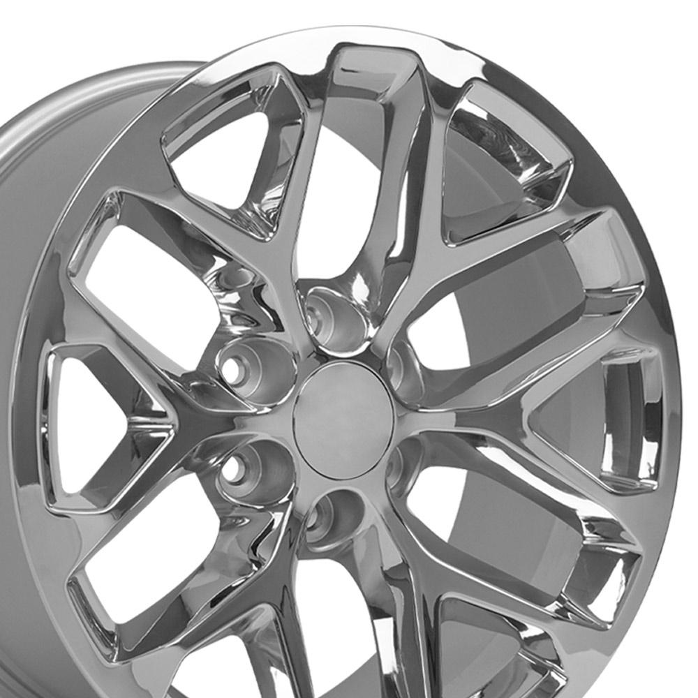 20" Replica CV98B fits Chevy Silverado 20x9 Chrome