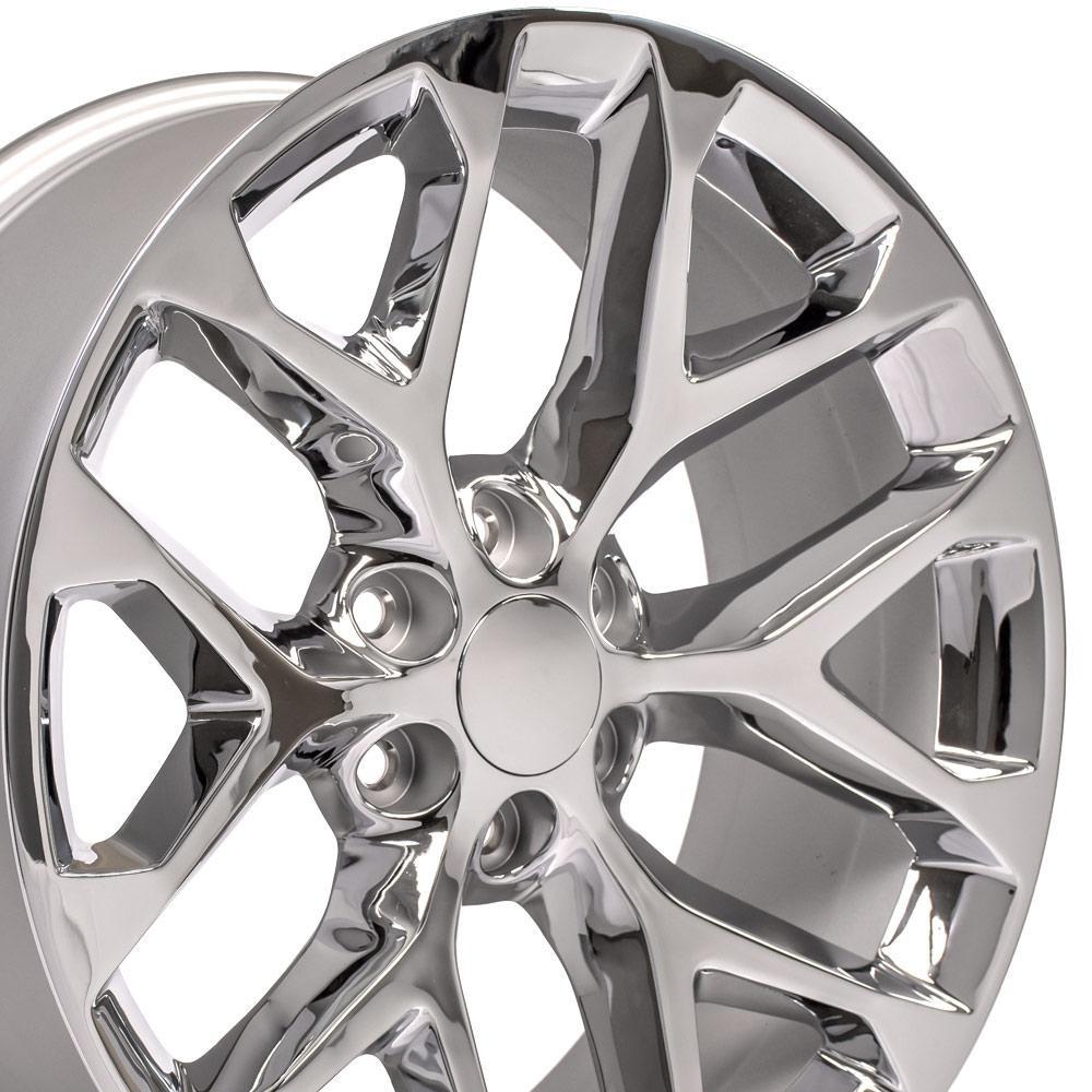 22" Replica CV98C fits Chevrolet Silverado 1500 22x9 Chrome