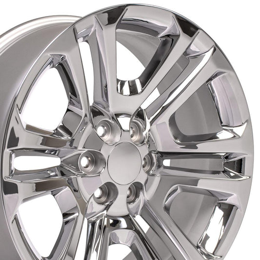 22" Replica CV99 fits GMC Sierra 22x9 Chrome