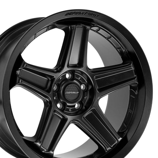 DEFIANT DF07 20x10.5 5x115mm +26et in Satin Black