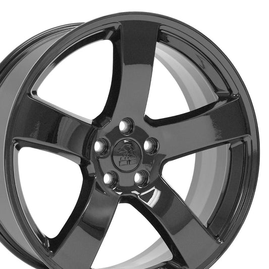 20" Replica DG12 fits Dodge Charger SRT 20x8 Black