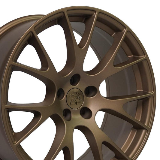 20" Replica DG15 fits Dodge Hellcat 20x9 Bronze