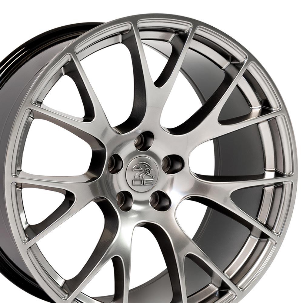 20" Replica DG15 fits Dodge Hellcat 20x10 Hyper