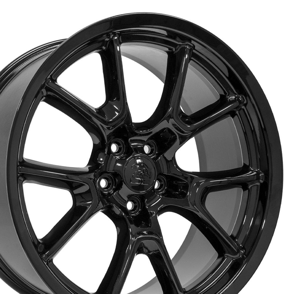 20" Replica DG21 fits Dodge Challenger 20x9 Gloss Black