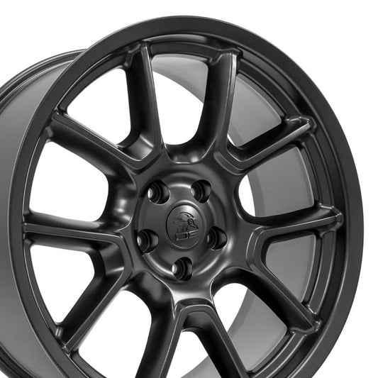 22" Replica DG21 fits Jeep Grand Cherokee 22x9.5 Satin Black