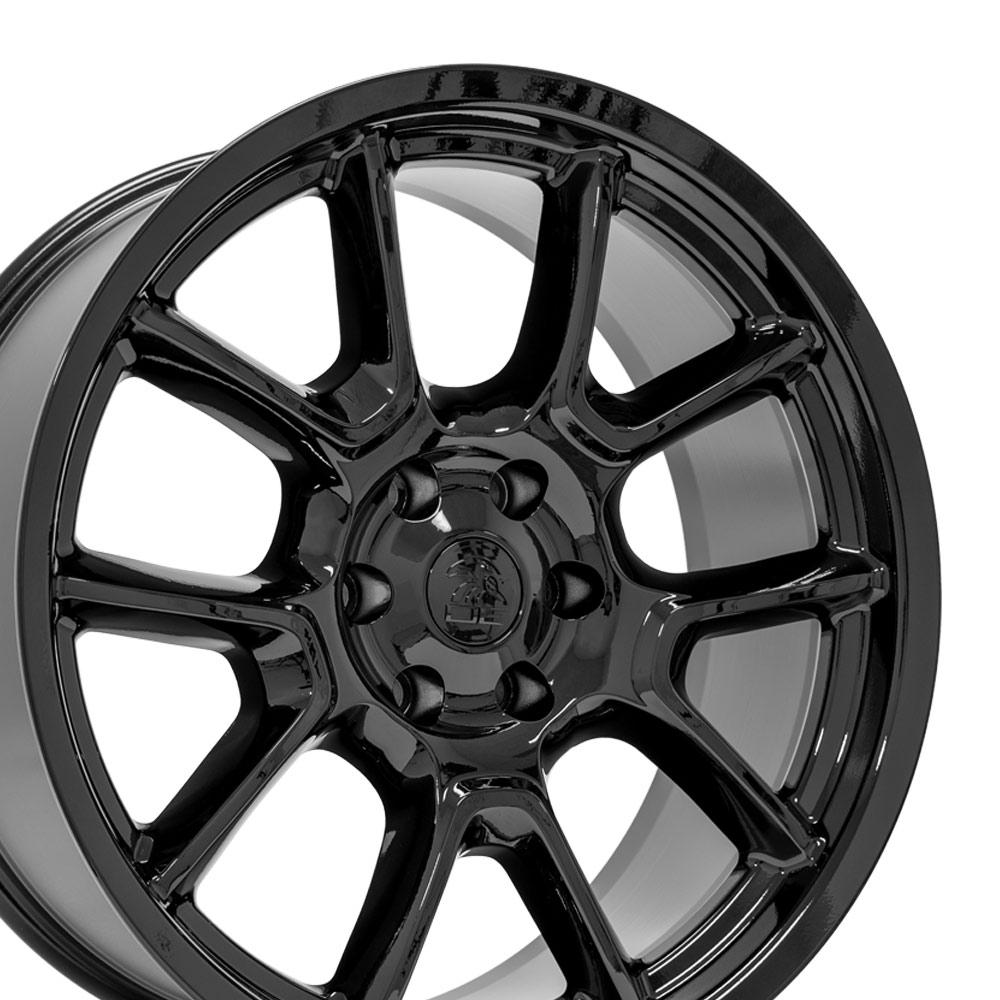 22" Replica DG21 fits Ram 1500 22x9.5 Gloss Black