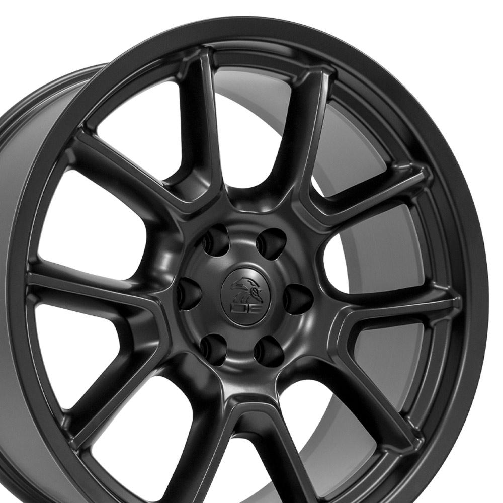 22" Replica DG21 fits Ram 1500 22x9.5 Satin Black