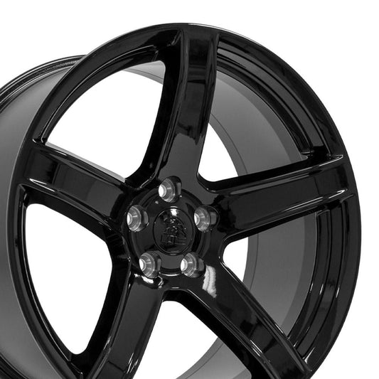 20" Replica DG22 fits Dodge Challenger 20x9.5 Gloss Black