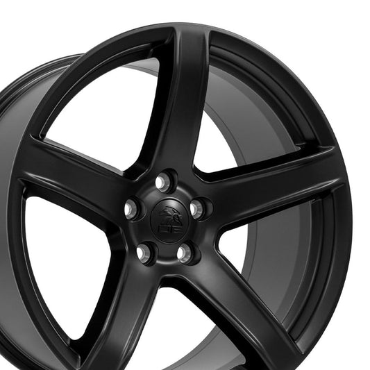 20" Replica DG22 fits Dodge Challenger 20x9.5 Satin Black