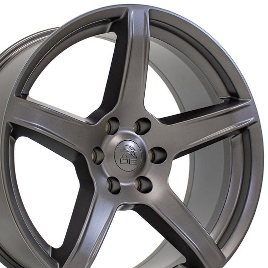 22" Replica DG22 fits Ram 1500 22x9.5 Satin Gunmetal