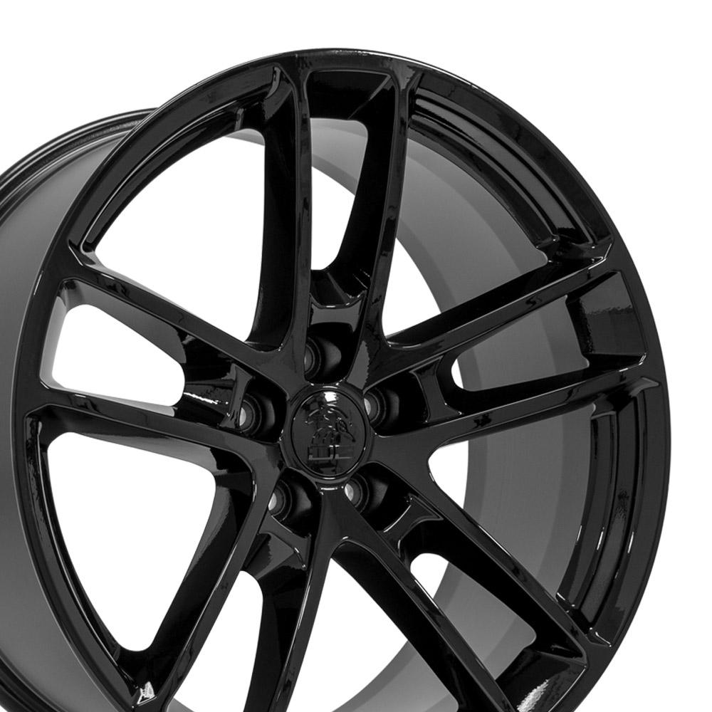 20" Replica DG23 fits Dodge Challenger 20x9 Gloss Black