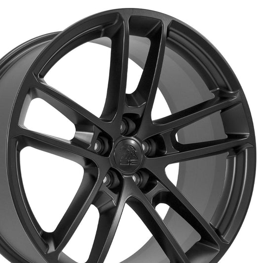 20" Replica DG23 fits Dodge Challenger 20x9 Satin Black