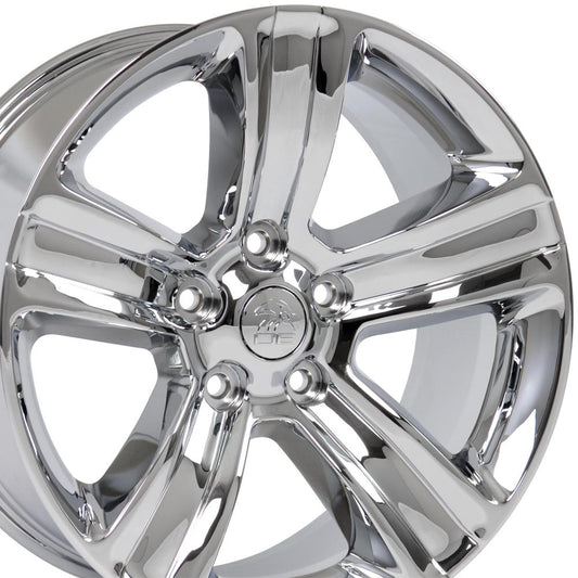 20" Replica DG65 fits Dodge RAM 20x9 Chrome