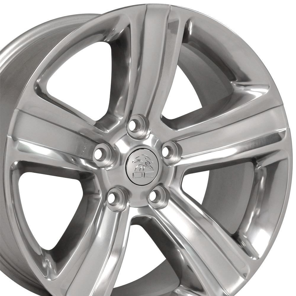 20" Replica DG65 fits Dodge RAM 20x9 Polished