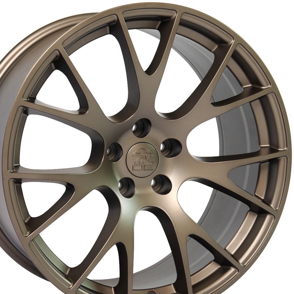 22" Replica DG69 fits Dodge RAM Hellcat 22x10 Bronze