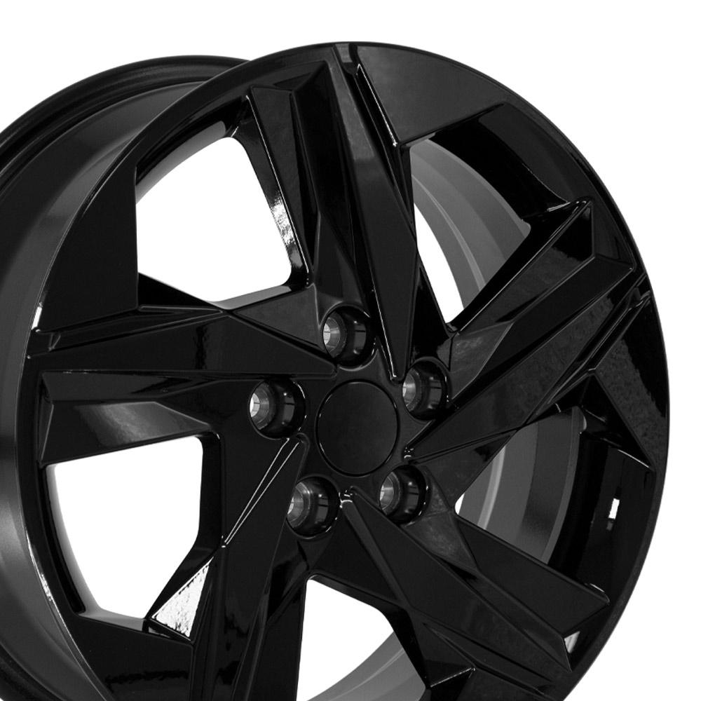 17" Replica HY12 fits Hyundai 17x7 Gloss Black