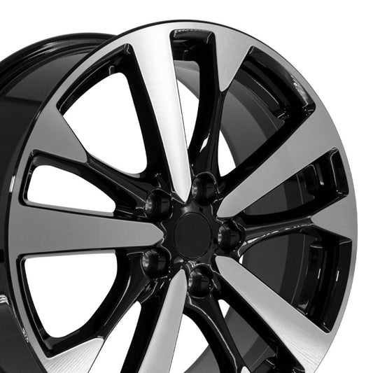 18" Replica NS30 fits Nissan Altima 18x7.5 Gloss Black