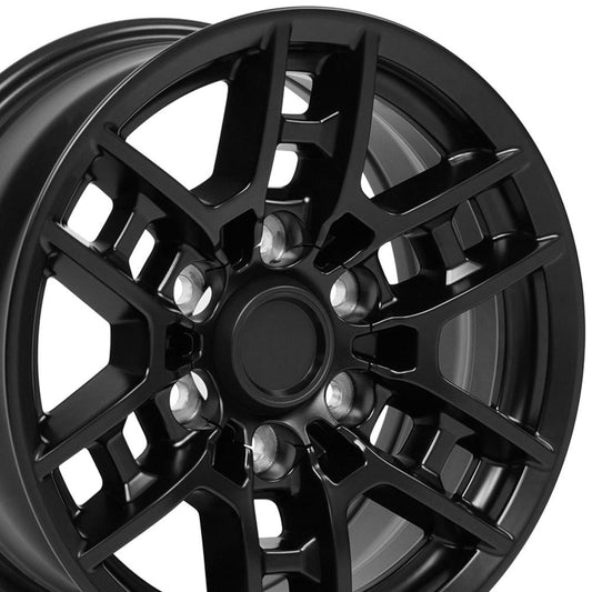 16" Replica TY17 fits Toyota Tacoma TRD 16x7 Satin Black