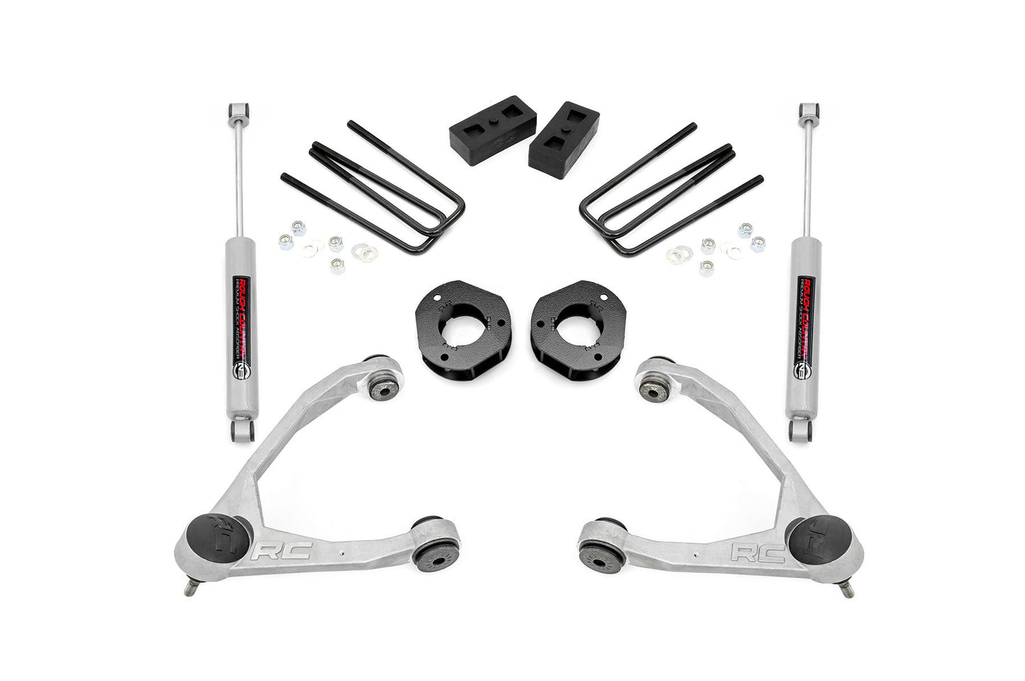 3.5 Inch Lift Kit | Forged UCA | Cast Steel | Chevy/GMC 1500 (07-16)