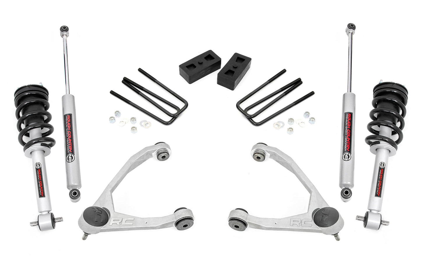 3.5 Inch Lift Kit | Cast Steel | N3 Strut | Chevy/GMC 1500 (07-13)