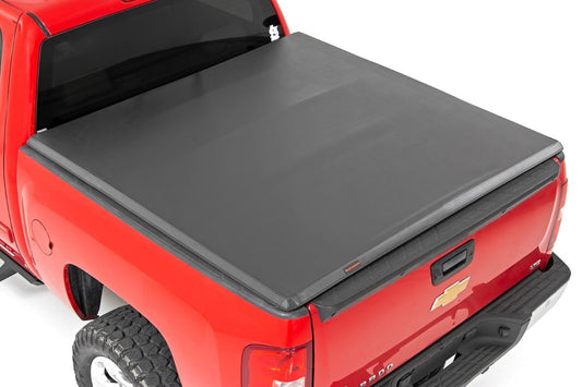 Soft Tri-Fold Bed Cover | 5'9" Bed | Chevy/GMC 1500 (07-13)