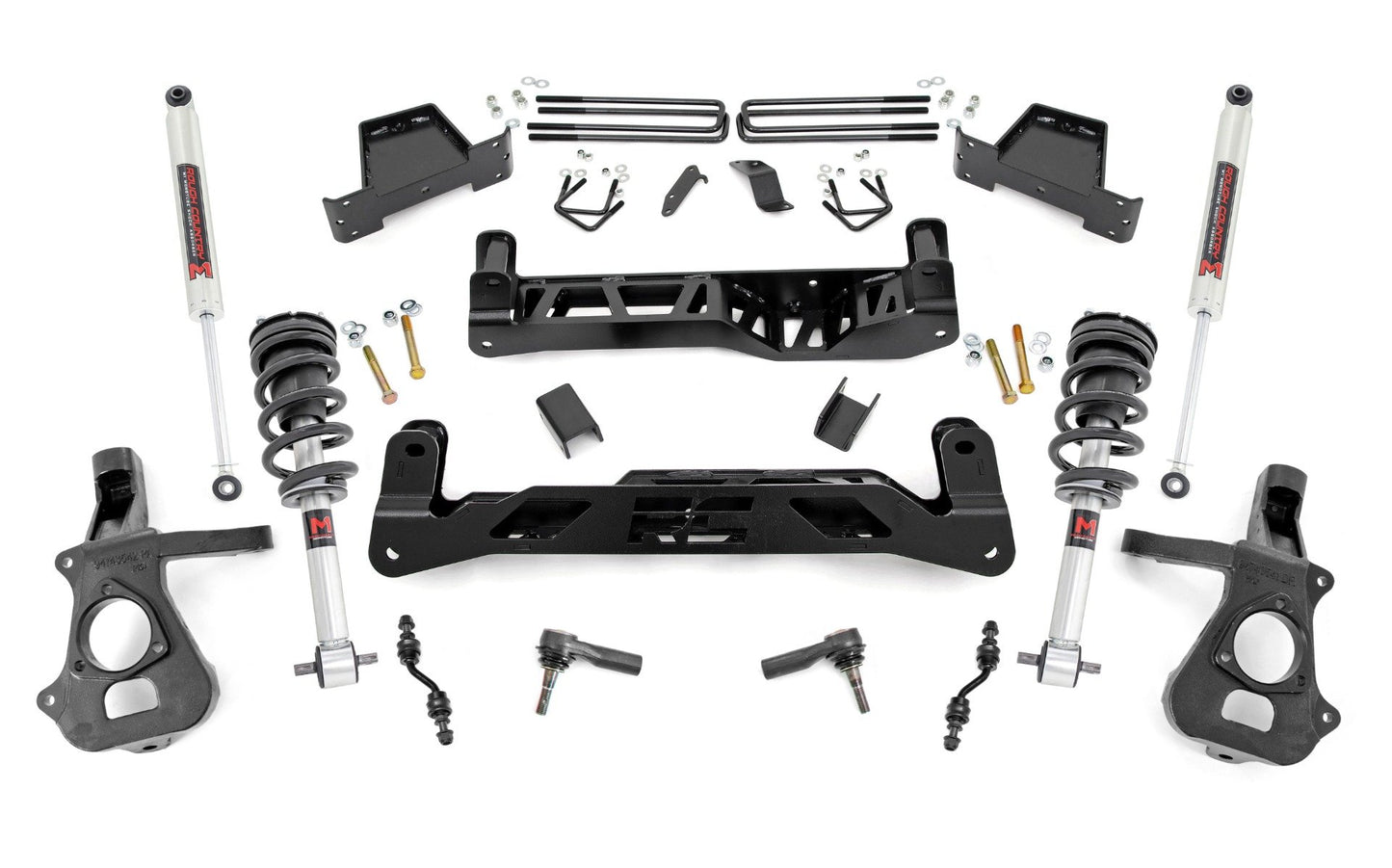 7 Inch Lift Kit | Cast Steel | M1 Struts/M1 | Chevy/GMC 1500 (14-18 & Classic)