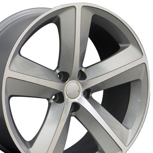 20" Replica DG05 fits Dodge Charger SRT 20x9 Silver