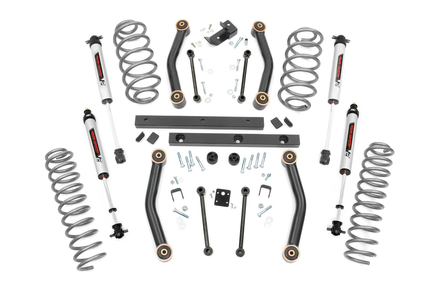 4 Inch Lift Kit | V2 | Jeep Wrangler TJ 4WD (1997-2002)