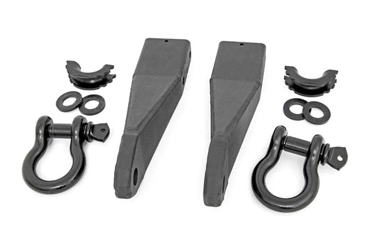 Tow Hook Brackets | D-Ring Combo | GMC Sierra 2500 HD 2WD/4WD (2020-2024)